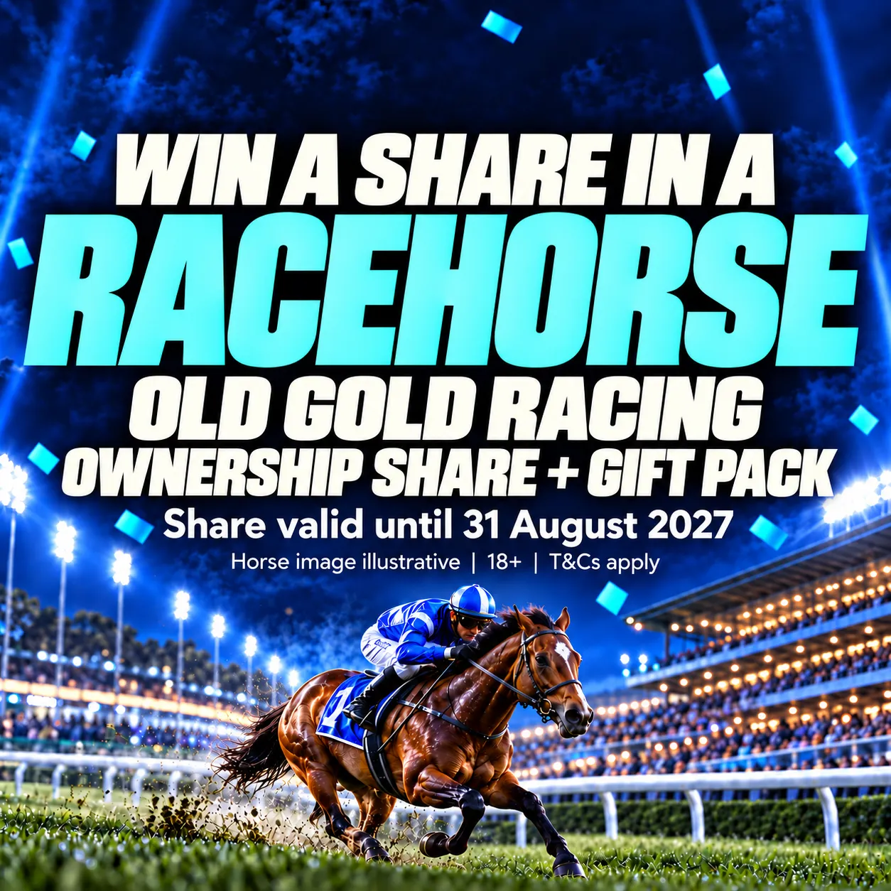 🏇 WIN A SHARE IN A RACEHORSE 🏇