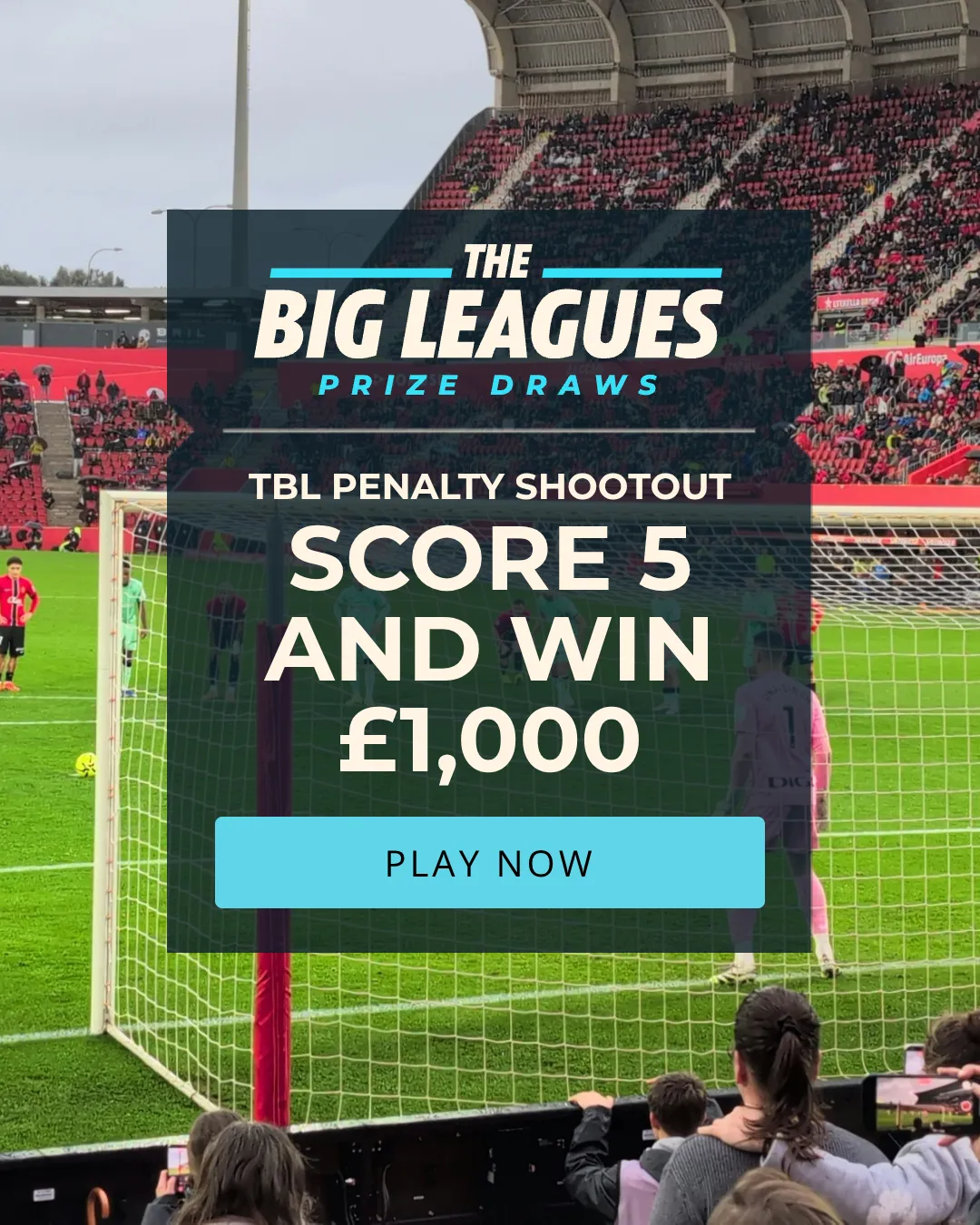 PENALTY SHOOTOUT INSTANT WINS - WIN A GRAND INSTANTLY! £50K+ INSTANT WINS AVAILABLE
